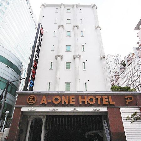 Haeundae Aone Hotel Busan Bagian luar foto