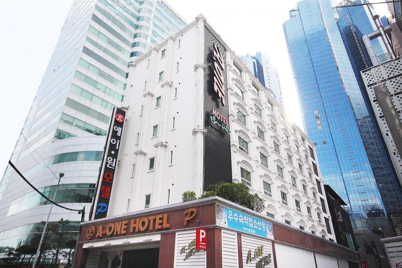 Haeundae Aone Hotel Busan Bagian luar foto