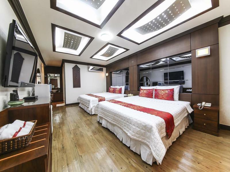 Haeundae Aone Hotel Busan Bagian luar foto