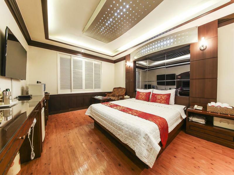 Haeundae Aone Hotel Busan Bagian luar foto