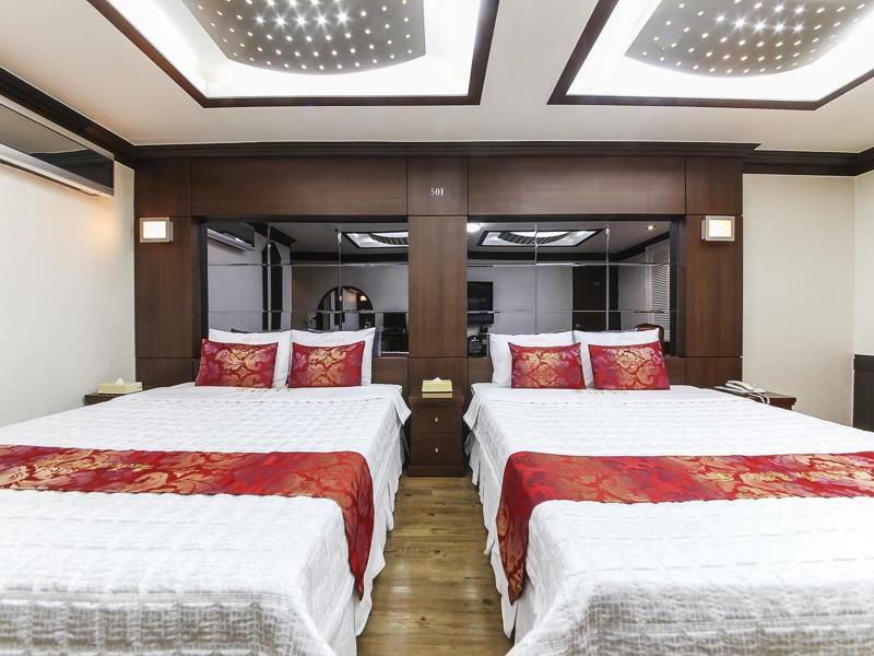 Haeundae Aone Hotel Busan Bagian luar foto